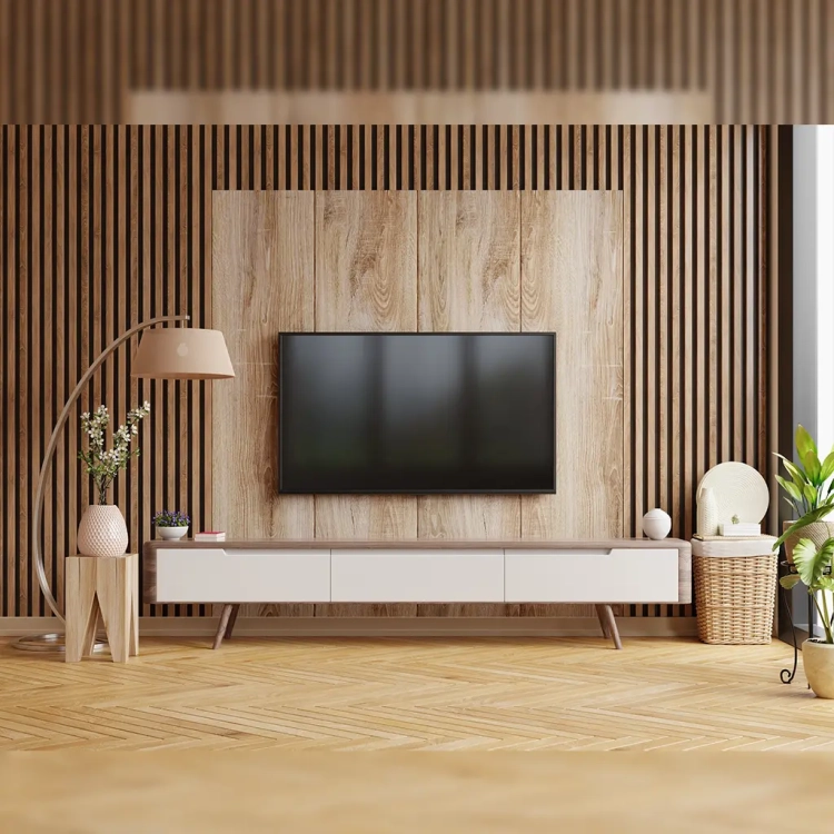Lamele ścienne Dąb Klasyczny L0206T – zdjęcie lifestyle 9 z kolekcji Lamele Ścienne Medio.