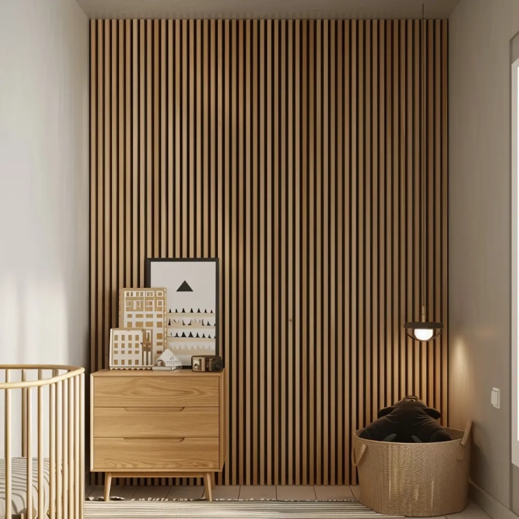 Lamele ścienne Dąb Naturalny L0105 – zdjęcie lifestyle 16 z kolekcji Lamele Ścienne Stretto.