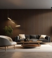 Lamele ścienne Dąb Naturalny L0305 – zdjęcie lifestyle 19 z kolekcji Lamele Ścienne Largo.
