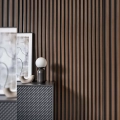 Lamele ścienne Dąb Ciemny L0304T – zdjęcie lifestyle 7 z kolekcji Lamele Ścienne Largo.