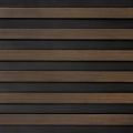 Lamele ścienne Dąb Ciemny L0304T – zdjęcie produktu 3 z kolekcji Lamele Ścienne Largo.