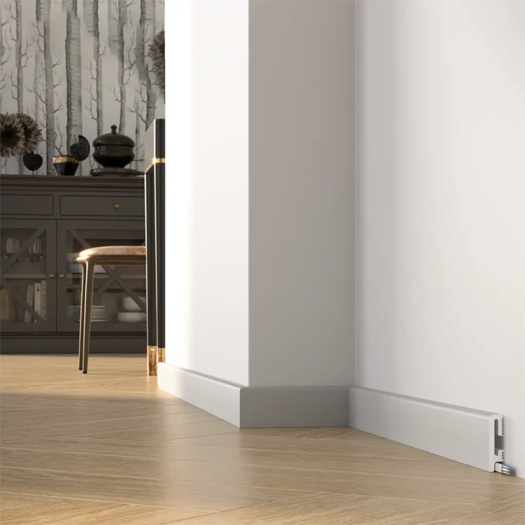Listwa przypodlogowa 6cm szara DUROFIT PF060G zdjecie lifestyle.webp