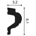 P3020F_panel_moulding--image_cross_section.webp