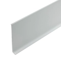 Listwa Przypodłogowa Aluminiowa 8 cm Jasnoszara LP80-RAL7035