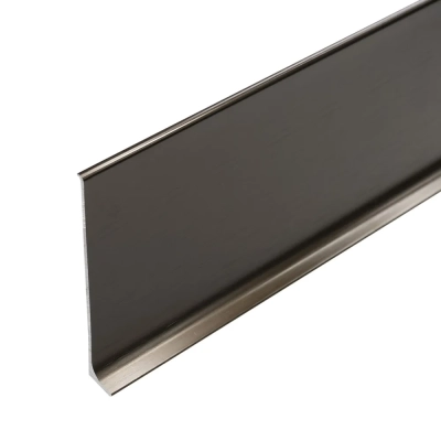 Listwa Przypodłogowa Aluminiowa 8 cm Kawowa LP80-EC40S
