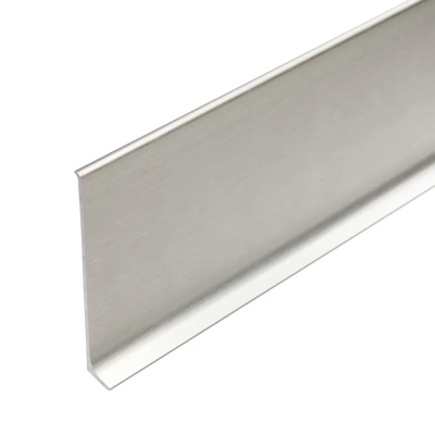 Listwa Przypodłogowa Aluminiowa 8 cm Platynowa LP80-EC43S