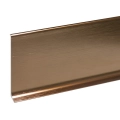Listwa Przypodłogowa Aluminiowa 10 cm Kawowa LP100-EC40S