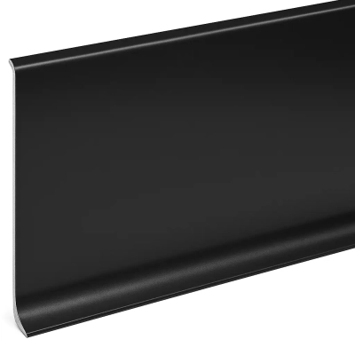Listwa Przypodłogowa Aluminiowa 8 cm Czarna AF080B