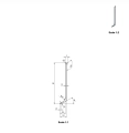 Przekrój Listwy Przypodłogowej Aluminiowej 6 cm Anodowanej AF060A