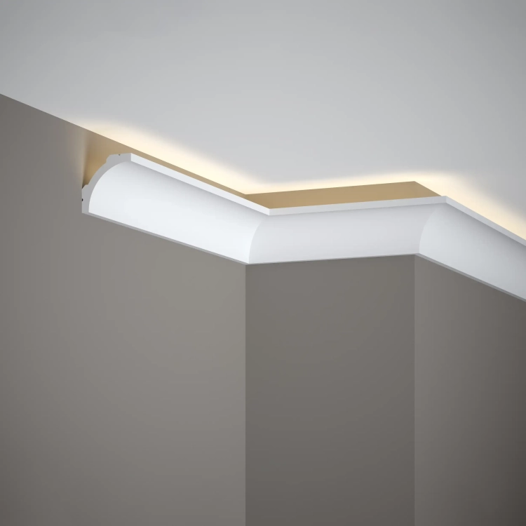 Niska Listwa Oświetleniowa LED Przysufitowa 5cm do Malowania MD210