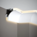 Wysoka Listwa Oświetleniowa LED Przysufitowa 14,7cm do Malowania QL001