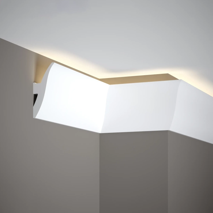 Wysoka Listwa Oświetleniowa LED Przysufitowa 12cm do Malowania QL009
