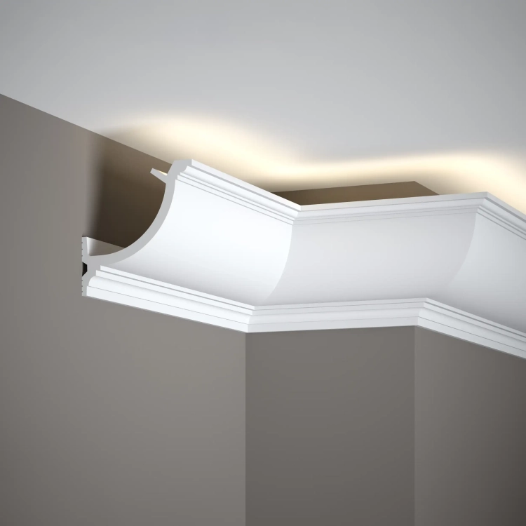 Wysoka Listwa Oświetleniowa LED Przysufitowa 11cm do Malowania QL027