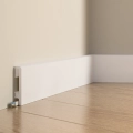 Listwa przyppodłogowa biała 8cm Durofit PF080 premium floor zbliżenie.webp
