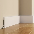 Listwa przypodłogowa biała 10cm Durofit PF0100 premium floor zbliżenie.webp