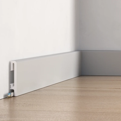 Listwa przyppodłogowa szara 8cm Durofit PF080G premium floor zbliżenie.webp