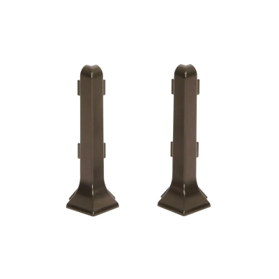 Narożniki Zewnętrzne 5,9 cm Kawowe do Listwy Aluminiowej LP59-EC40S