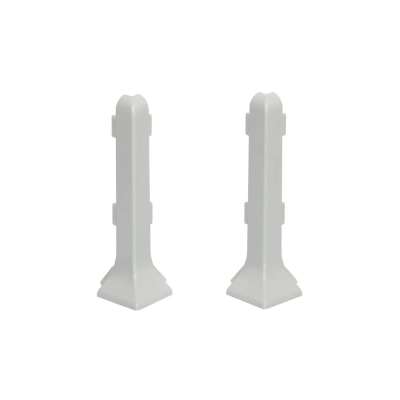 Narożniki Zewnętrzne 5,9 cm Jasnoszare do Listwy Aluminiowej LP59-RAL7035