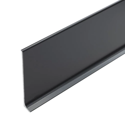 Listwa Przypodłogowa Aluminiowa 8 cm Ciemnoszara LP80-RAL7021