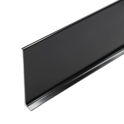 Listwa Przypodłogowa Aluminiowa 8 cm Czarna LP80-RAL9005
