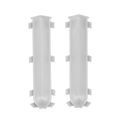Narożniki Wewnętrzne 10 cm Platynowe do Listwy Aluminiowej LP100-EC43S