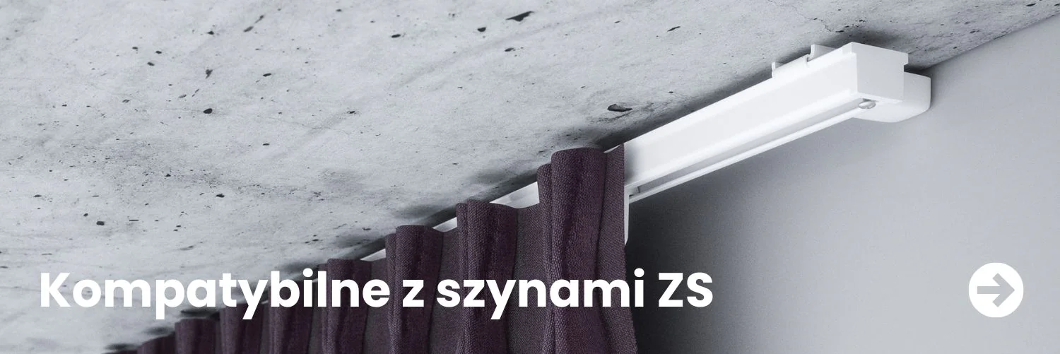 Kompatybilne z białą szyną ZS